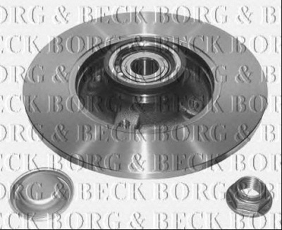 BORG & BECK bwk1051 -  Комплект подшипника ступицы колеса